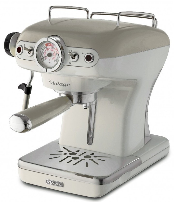 Ciśnieniowy kolbowy Ariete Vintage 1389/13 beżowy