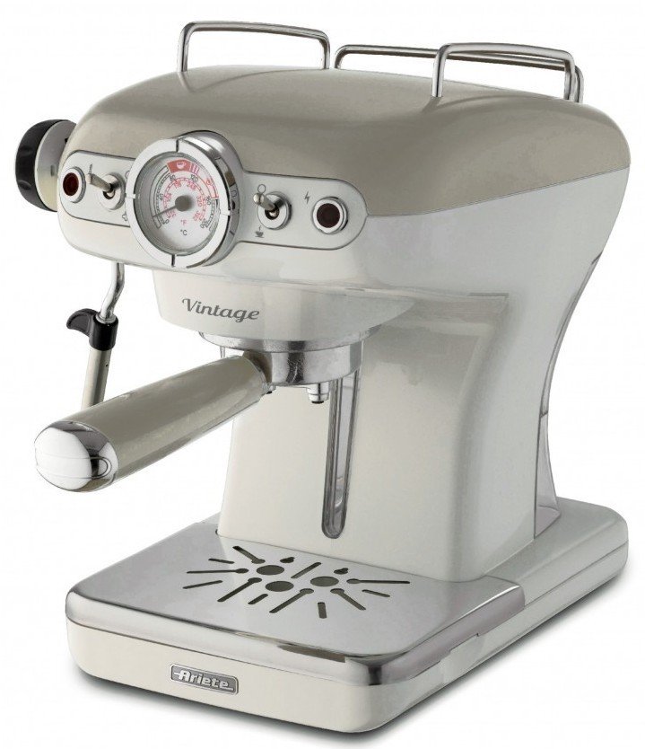 Ciśnieniowy kolbowy Ariete Vintage 1389/13 beżowy