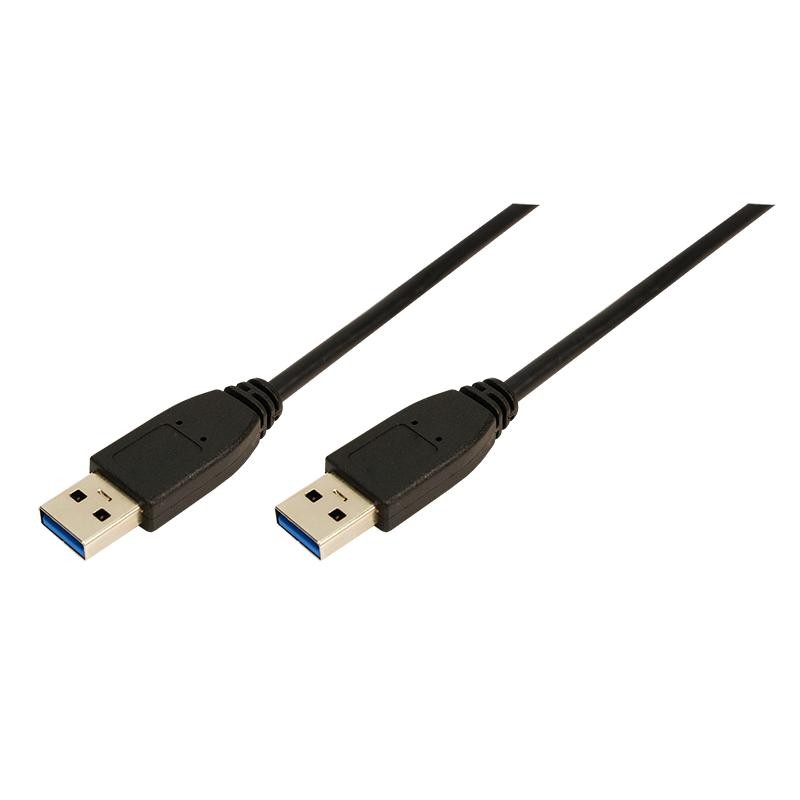 LogiLink USB 3.0 1.0m czarny