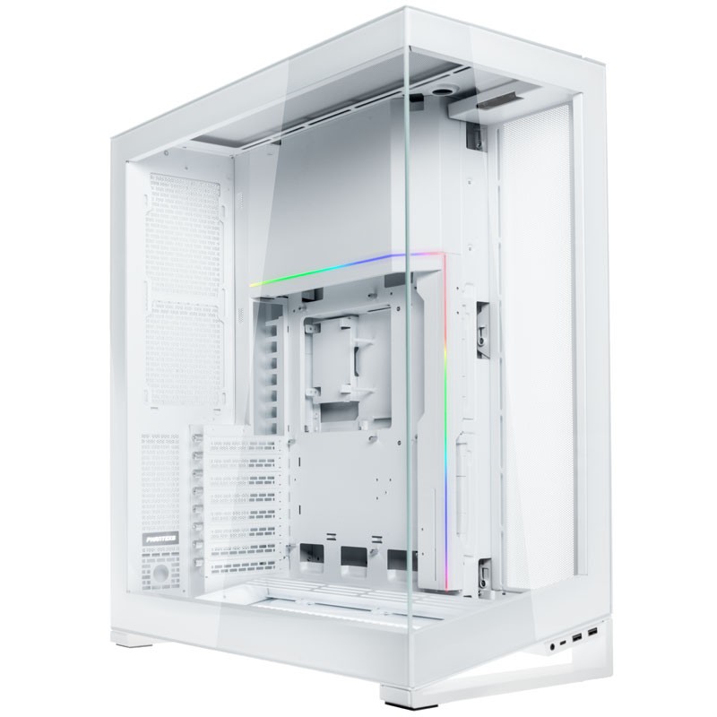 PHANTEKS NV Series NV7, Tempered Glass, ARGB - biały