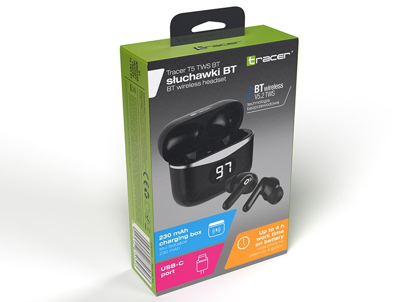 Tracer T5 TWS 5.2 czarne