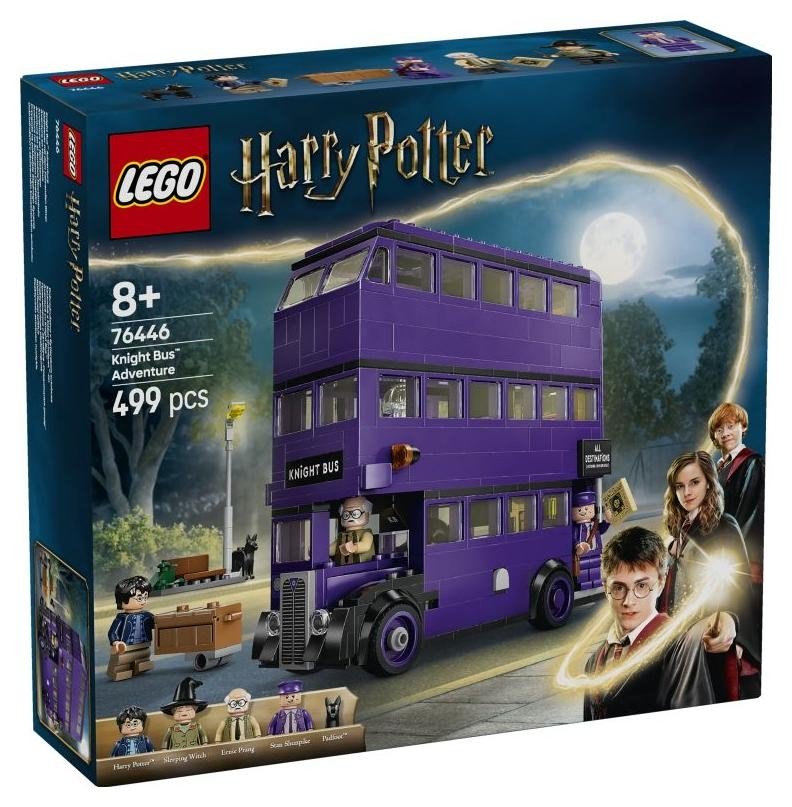 Klocki konstrukcyjne LEGO Harry Potter 76446 Przygoda na pokładzie Błędnego Rycerza