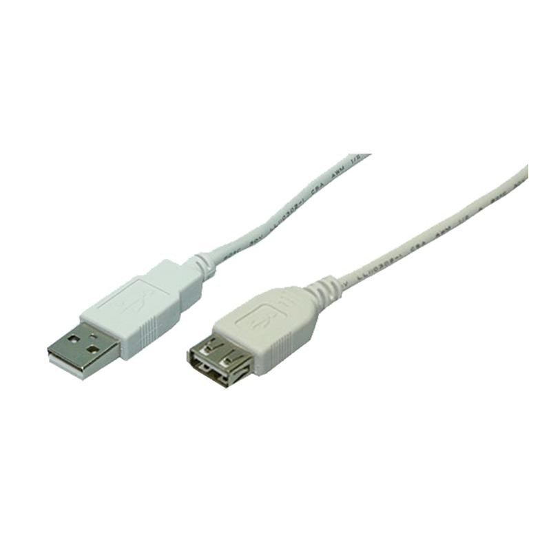 LogiLink USB 2.0m szary