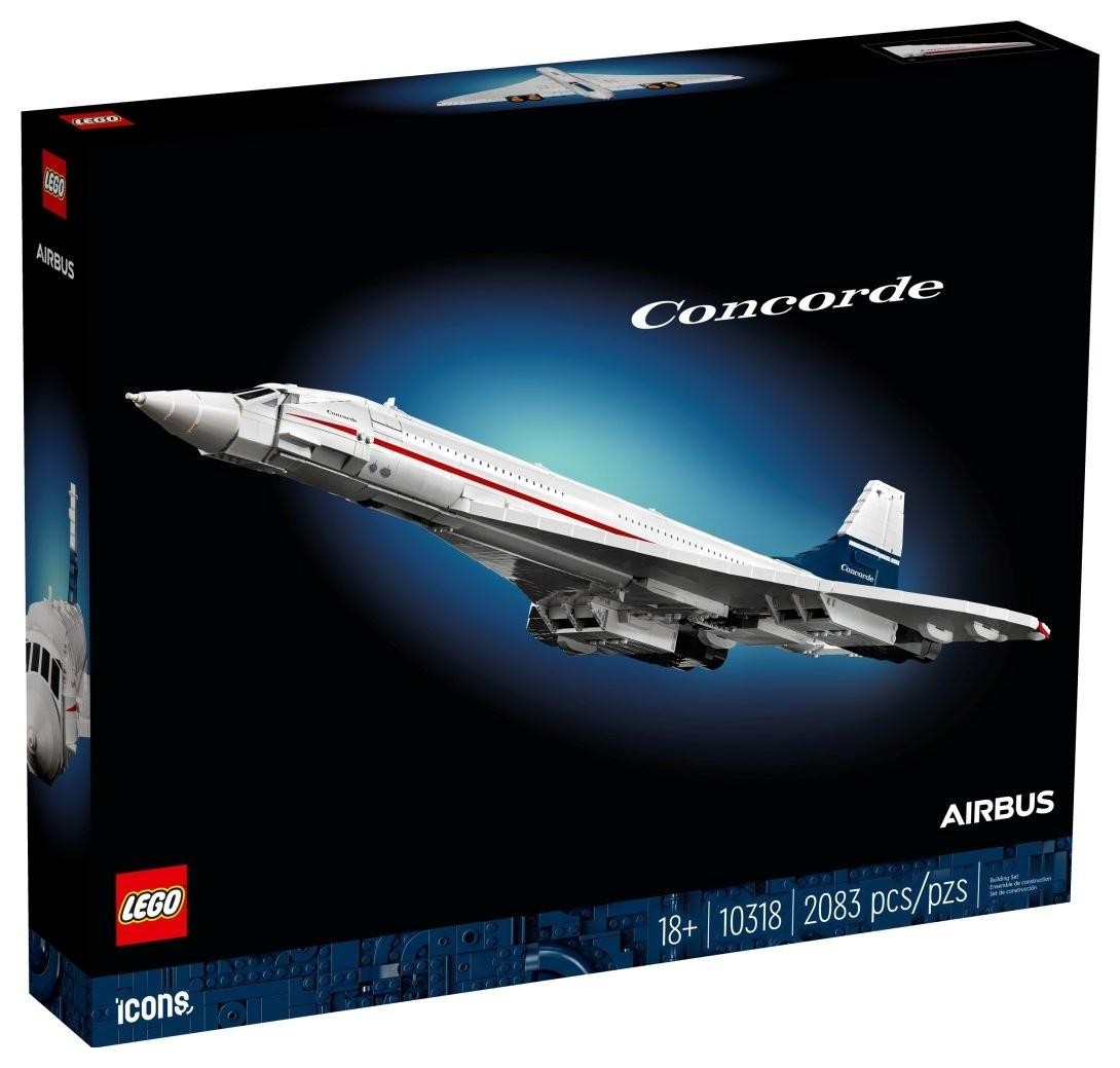 Klocki konstrukcyjne LEGO Icons 10318 Concorde