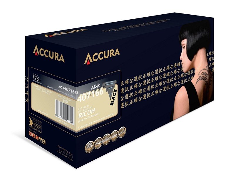 Zamiennik Accura toner Ricoh (407166) zamiennik