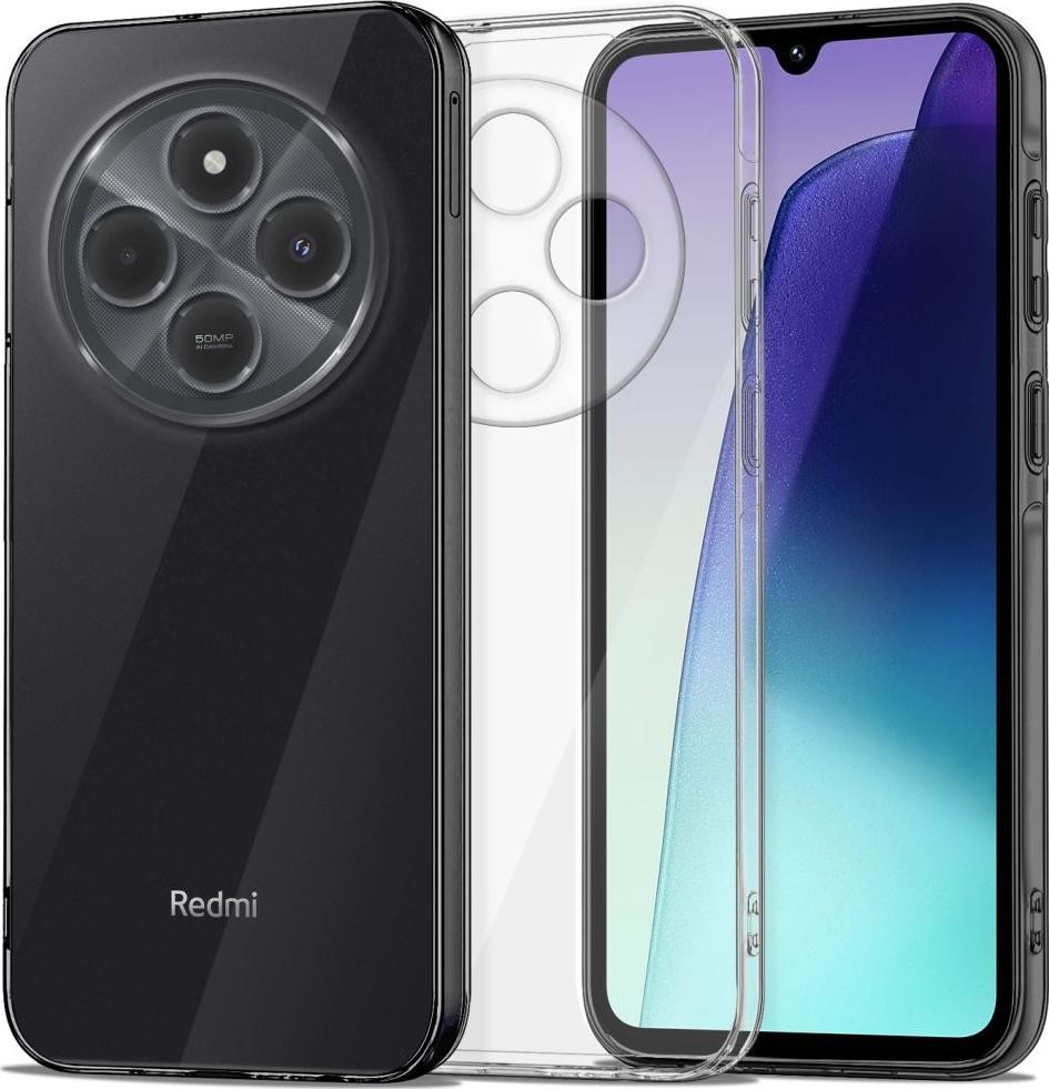 Etui typu plecki Tech-Protect Flexair+ Xiaomi Redmi 14C / Poco C75 clear