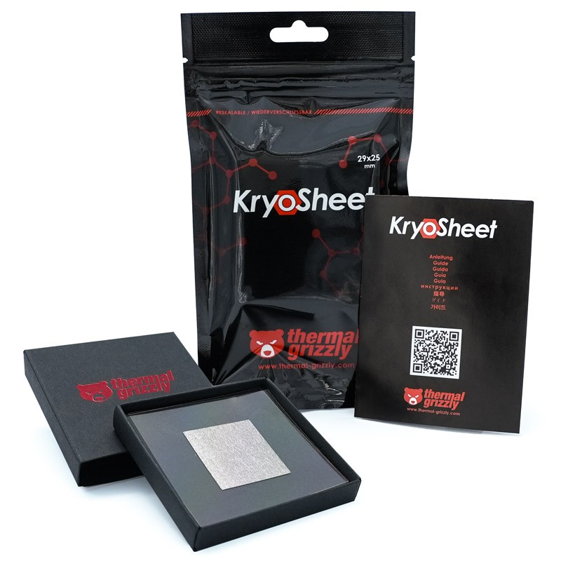 Thermal Grizzly KryoSheet grafenowa przekładka termiczna - 29 x 25 mm