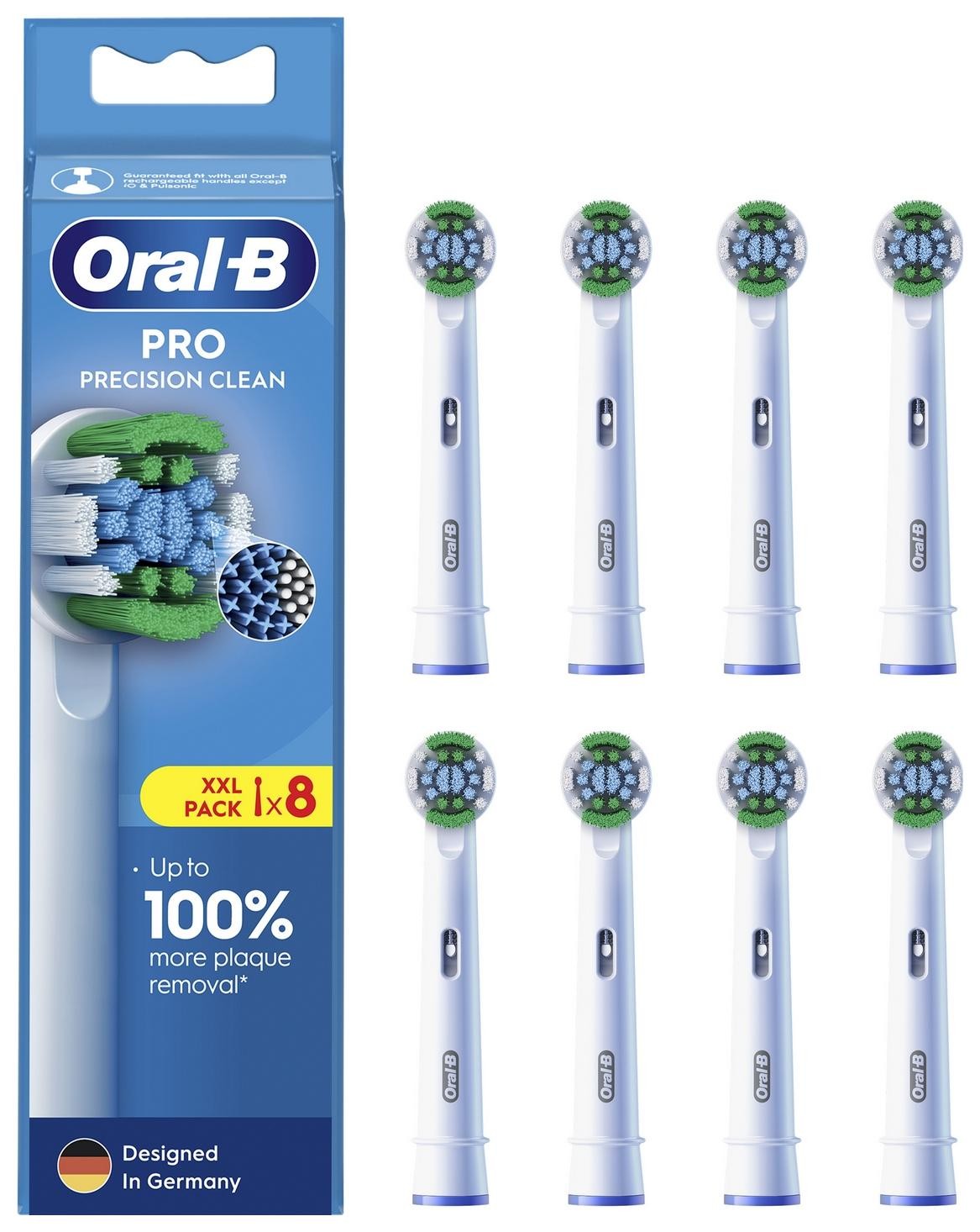 Końcówki do szczoteczek Oral-B Pro EB20RX 8 szt. biały