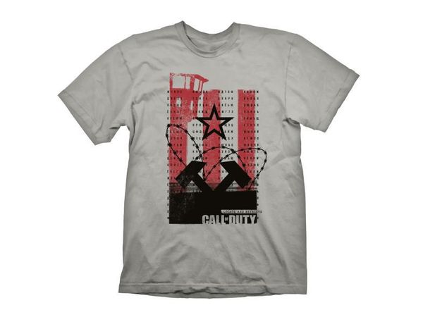 GAYA ENTERTAINMENT T-Shirt Call of Duty: Cold War "Guard Tower" Jasnoszary XL