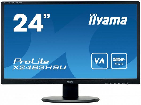 IIYAMA 23.8'' ProLite X2483HSU-B5 Czarny