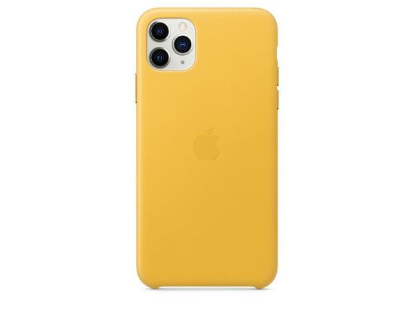 Etui Leather Case Meyer do iPhone 11Pro Max zólte