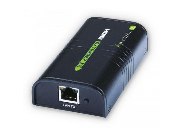 TECHLY Extender/odbiornik HDMI over IP, czarny 306011