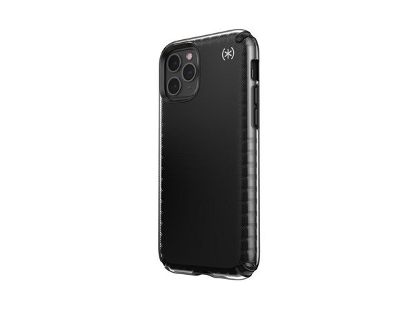 SPECK Presidio2 Armor Clouddo iPhone 11 Pro z powłoką MICROBAN (Black Fade/Black/Black)
