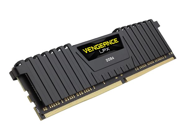 CORSAIR DDR4 Vengeance LPX 16GB/3000(2*8GB) CL15-17-17-35 BLACK 1,35V XMP 2.0 CMK16GX4M2B3000C15