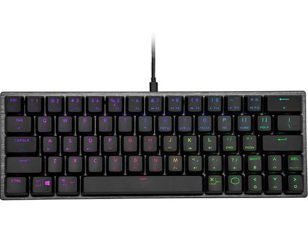 COOLER MASTER SK620 podświetlenie RGB Low profile Switch Red SK-620-GKTR1-US