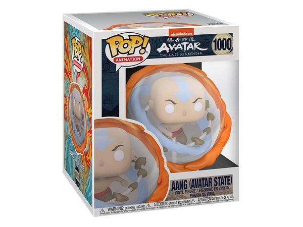 FUNKO Avatar The Last Airbender Oversized POP! Marvel Vinyl Figure Aang All Elements 15 cm