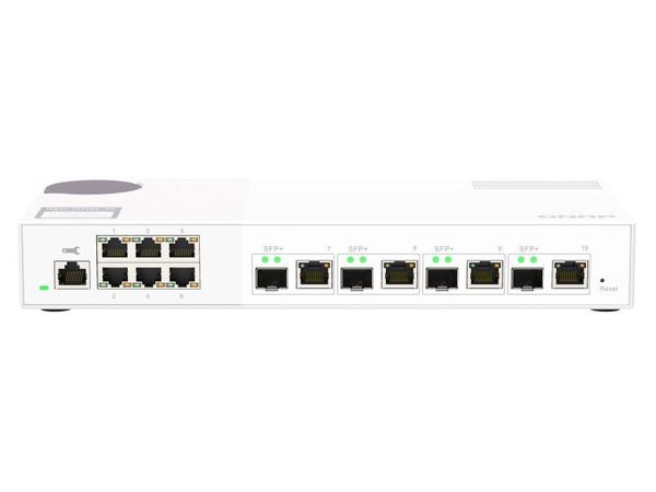 QNAP Przełącznik QSW-M2106-4C 6x 2.5GbE RJ45 4x10GbEcombo