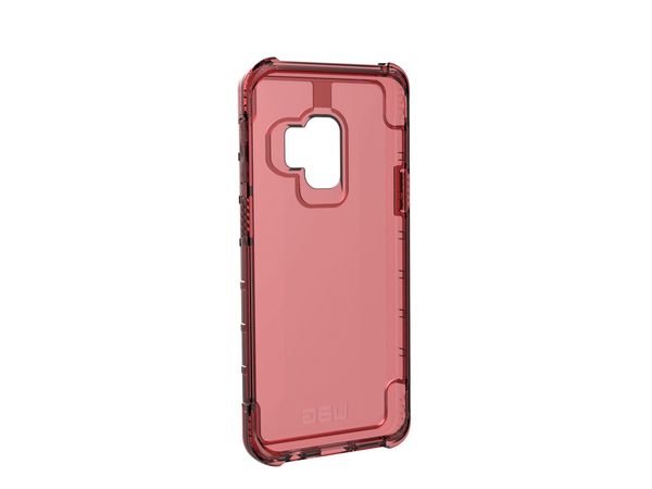 Etui Plyo do Samsung Galaxy S9 przezroczyste czerwone