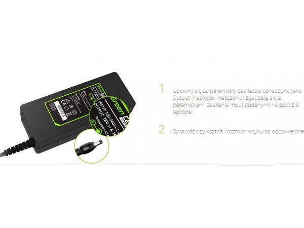 GREENCELL PRO 19V 7.1A 130W do Acer Nitro V15