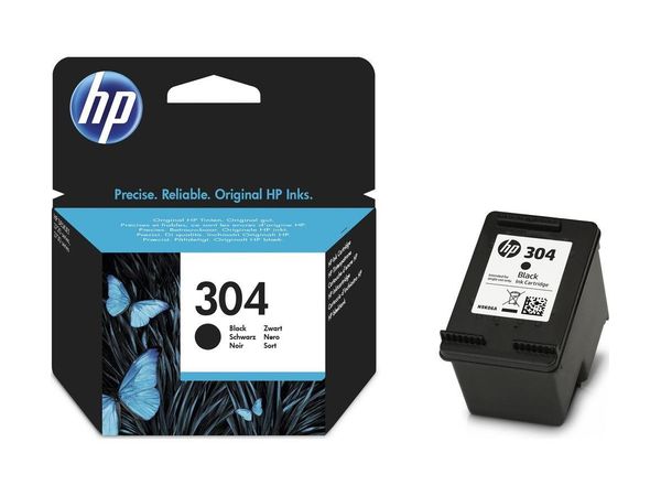 HP 304BK 120 str. (N9K06AE) czarny