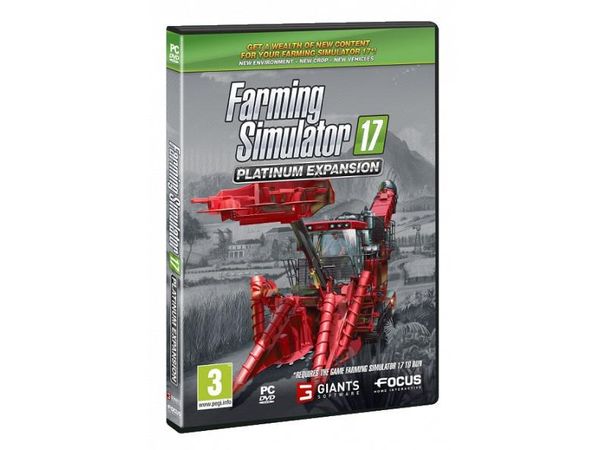 GIANTS SOFTWARE FARMING SIMULATOR 17 DODATEK PLATYNOWY
