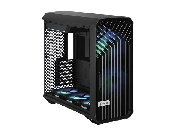 FRACTAL DESIGN Torrent czarna RGB TG Light Tint 5x Fan ATX FD-C-TOR1A-04