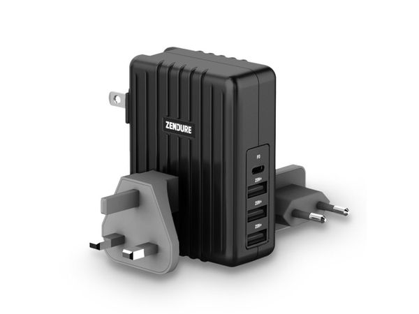 ZENDURE Ładowarka Sieciowa 3xUSB 1xUSB-C Zendure PD 45W czarna