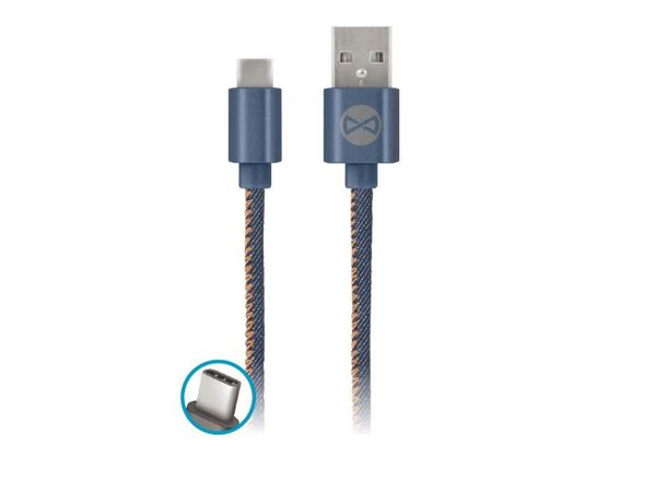 FOREVER Kabel USB - USB-C 1M jeans