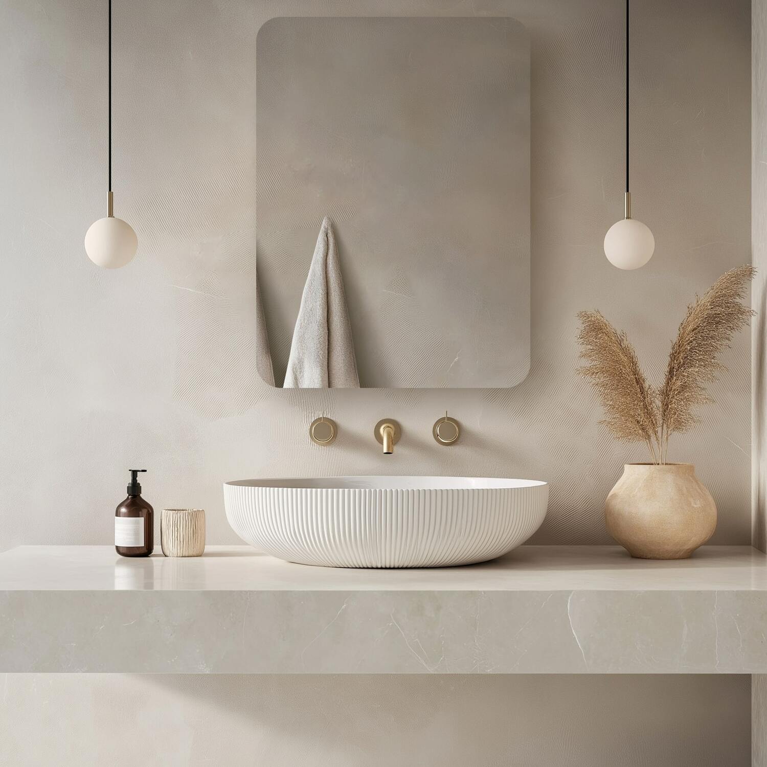 Lustro prostokątne z zaokrąglonymi rogami 80x100 CLEAR