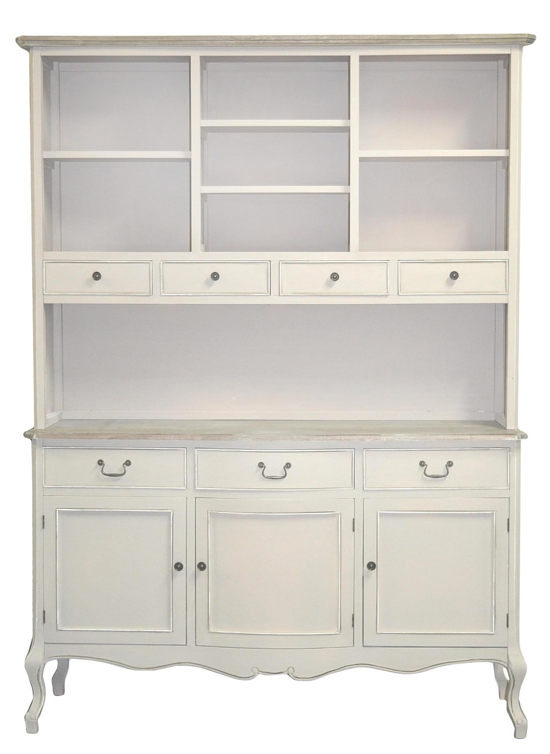 Kredens duży w kolorze białym z szufladami