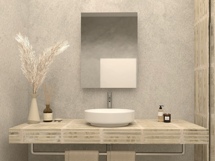 Lustro ścienne 40x80cm bez ramy prostokatne CLEAR