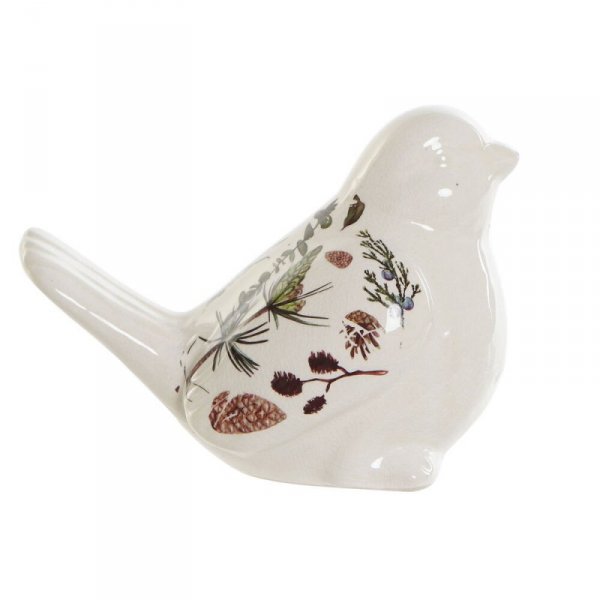 Figurka Dekoracyjna DKD Home Decor Ananas Porcelánové nádoby (19 x 11 x 14 cm)