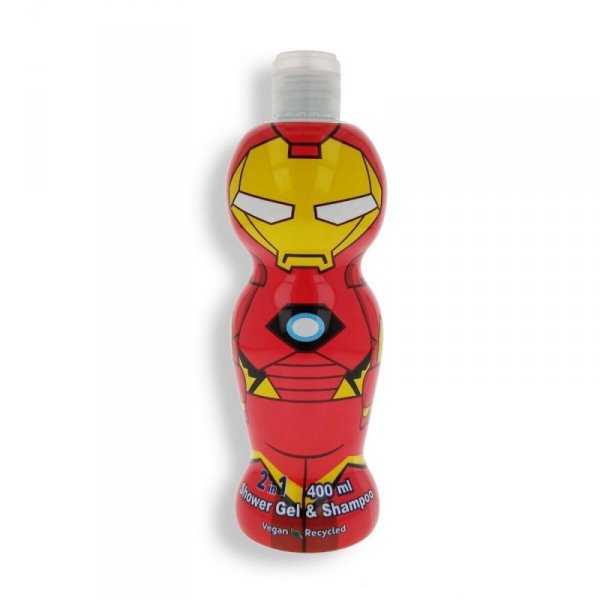 Żel i Szampon 2 w 1 Spiderman Iron Men (400 ml)