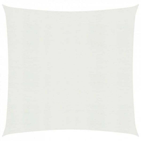 Żagiel przeciwsłoneczny, 160 g/m², biały, 4,5x4,5 m, HDPE