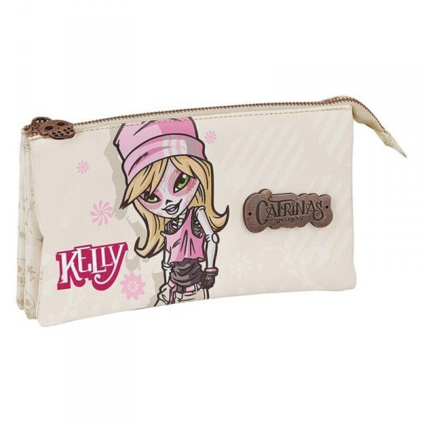 Piórnik Potrójny Catrinas Kelly (22 x 12 x 3 cm)