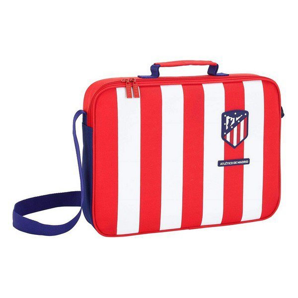 Torba szkolna Atlético Madrid Czerwony Niebieski Biały (38 x 28 x 6 cm)