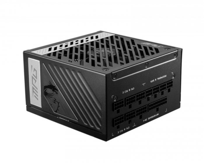 Power Supply|MSI|1000 Watts|Efficiency 80 PLUS GOLD|PFC Active|MPGA1000G