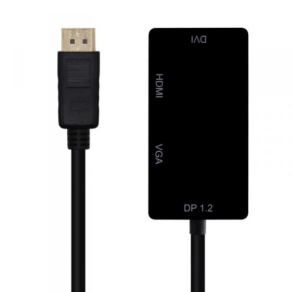 Adapter HDMI na DVI Aisens A125-0465 Czarny 15 cm