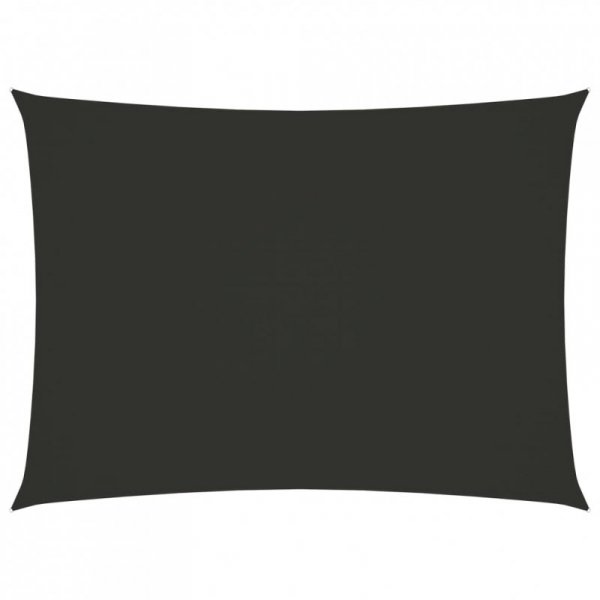 Prostokątny żagiel ogrodowy, tkanina Oxford, 3x4,5 m, antracyt