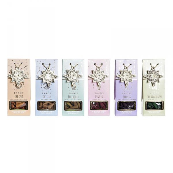 Kadzidełko DKD Home Decor Stożki Wielokolorowy (6 Sztuk)