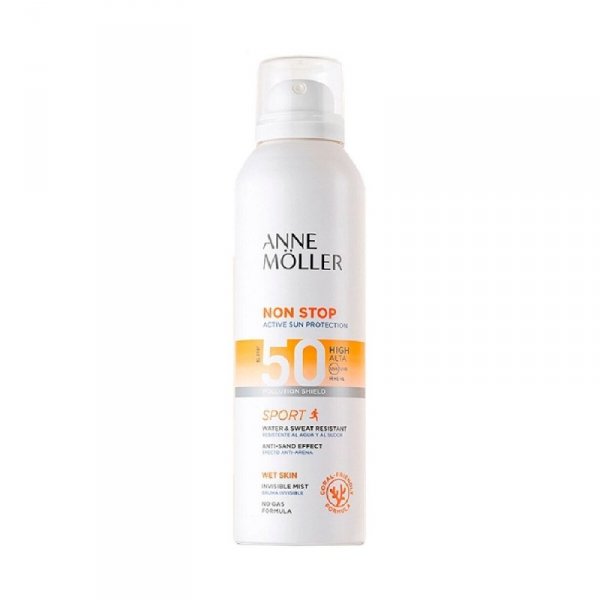 Mgiełka Chroniąca przed Słońcem Anne Möller Non Stop Spf 50 200 ml