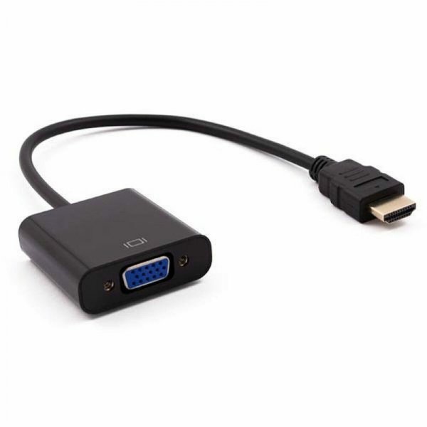 Adapter HDMI do VGA Nilox NXADAP01 Czarny 15 cm