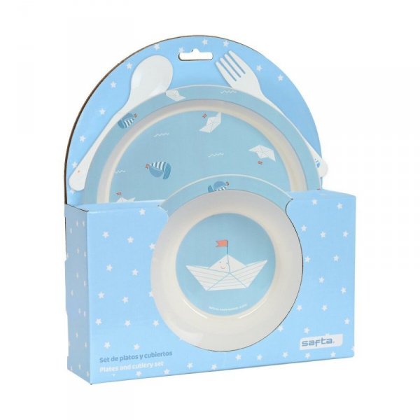 Zestaw obiadowy dla dzieci Safta Ship (4 Części)
