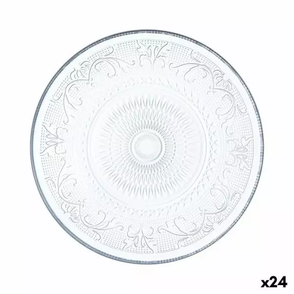 Talerz głęboki Luminarc Sixtine Przezroczysty Szkło (20 cm) (24 Sztuk)