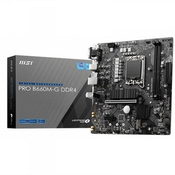 Płyta główna MSI PRO B660M-G DDR4 Intel INTEL B660 LGA1700 LGA 1700