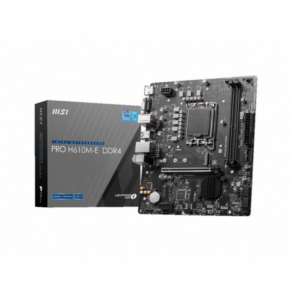 Płyta główna MSI PRO H610M-E DDR4 H610 LGA 1700 DDR4 mATX