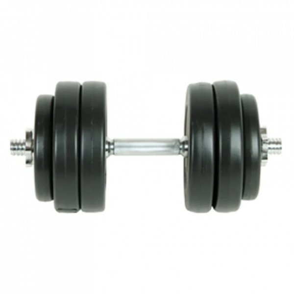 Hantla, zestaw z obciążeniem, 15 kg