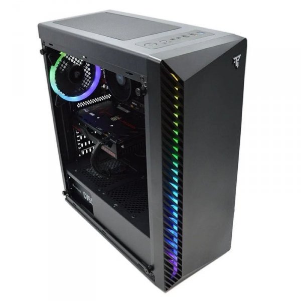 Komputer Stacjonarny PcCom Silver Élite 500 GB SSD AMD Ryzen 5 5500U 16 GB RAM AMD Radeon RX 6600