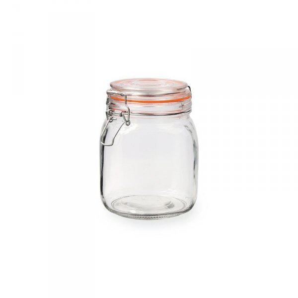 Słoik Quid New Canette Przezroczysty Szkło (1L) (Pack 6x)