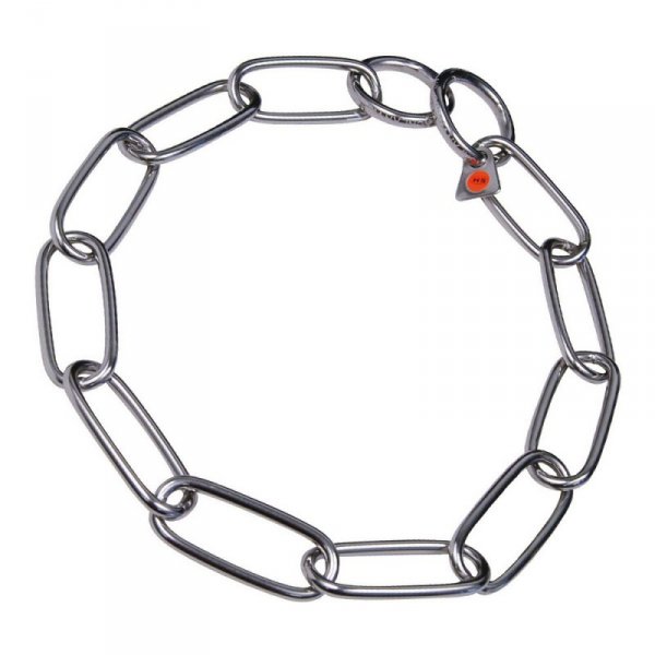 Obroża dla psa Hs Sprenger Srebrzysty Długi Ogniwa (71 cm)